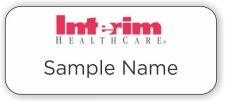 (image for) Interim Healthcare Standard White badge