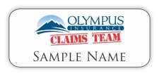 (image for) Olympus Insurance Standard White badge