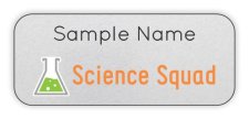 (image for) Science Squad Standard Silver badge