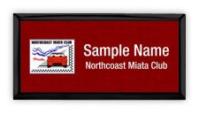 (image for) Northcoast Miata Club Executive Black Other badge