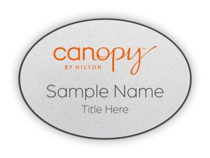 (image for) Canopy Oval Silver badge