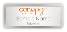 (image for) Canopy Prestige Satin Anodized badge