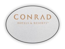 (image for) Conrad Logo Only Oval Silver badge