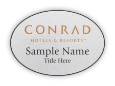 (image for) Conrad Oval Silver badge