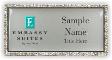 (image for) Embassy Suites Bling Silver badge