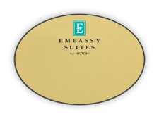 (image for) Embassy Suites Logo Only Oval Gold badge