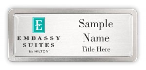 (image for) Embassy Suites Prestige Satin Anodized badge