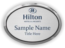 (image for) Hilton Hotels & Resorts Oval Executive Silver badge