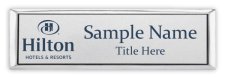 (image for) Hilton Hotels & Resorts Small Executive Silver badge