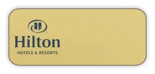 (image for) Hilton Hotels & Resorts Logo Only Standard Gold badge