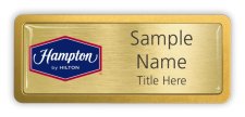 (image for) Hampton Prestige Gold Anodized badge