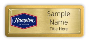 (image for) Hampton Prestige Gold Anodized badge