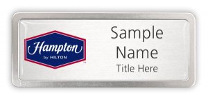 (image for) Hampton Prestige Satin Anodized badge