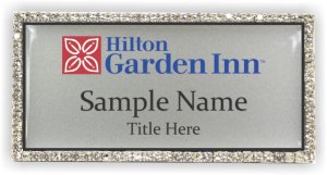 (image for) Hilton Garden Inn Bling Silver badge