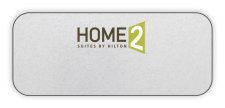 (image for) Home 2 Suites by Hilton Logo Only Standard Silver badge