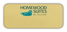 (image for) Homewood Suites by Hilton Logo Only Standard Gold badge