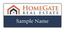 (image for) HomeGate Real Estate Standard White Square Corner badge