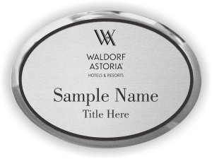 (image for) Waldorf Astoria Hotels & Resorts Oval Executive Silver badge