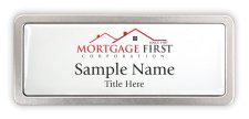 (image for) Mortgage First Corporation Prestige Satin Anodized badge
