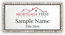 (image for) Mortgage First Corporation Bling Silver Other badge