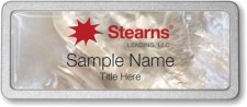 (image for) Stearns Lending, LLC Mother of Pearl Pebbled badge