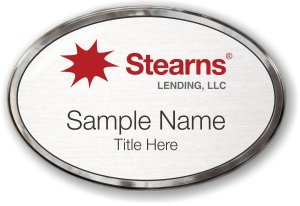 (image for) Stearns Lending, LLC Oval Prestige Polished badge