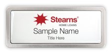 (image for) Stearns Home Loans Prestige Satin Anodized badge