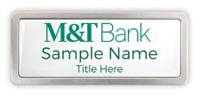 (image for) M&T Bank Prestige Satin Anodized badge