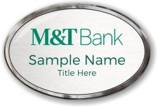 (image for) M&T Bank Oval Prestige Polished badge