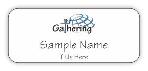 (image for) The Gathering Standard White badge