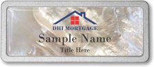(image for) DHI Mortgage Mother of Pearl Pebbled badge