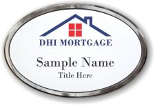 (image for) DHI Mortgage Oval Prestige Polished badge