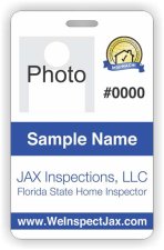 (image for) Jax Inspections, LLC Photo ID Vertical badge