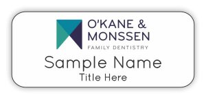 (image for) O\'Kane & Monssen Family Dentistry Standard White badge