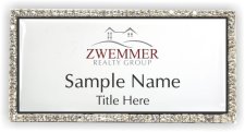 (image for) Zwemmer Realty Group Bling Silver Other badge