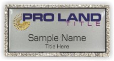 (image for) PROLAND TITLE Bling Silver badge