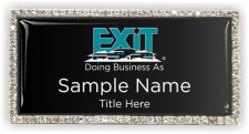 (image for) Exit Realty Bling Silver Other badge