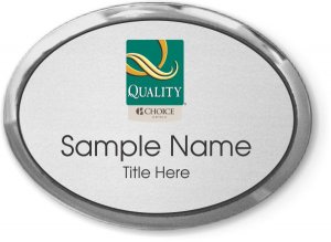 (image for) Quality by Choice Hotels Oval Executive Silver badge