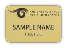 (image for) Annenberg Foundation Shaped Gold badge
