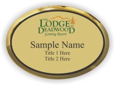 (image for) Lodge at Deadwood Oval Executive Gold badge