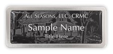 (image for) All Seasons, LLC, CRMC Prestige Satin Anodized badge
