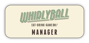 (image for) WhirlyBall Standard Other badge