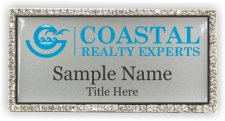 (image for) Coastal Realty Experts Bling Silver badge