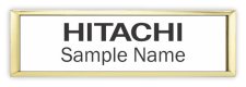 (image for) Hitachi Kokusai Electric Small Executive Gold Other badge