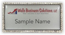 (image for) Wells Business Solutions, LLC Bling Silver badge