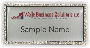 (image for) Wells Business Solutions, LLC Bling Silver badge