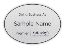 (image for) Sotheby's International Realty Oval Silver badge