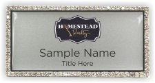 (image for) Homestead Realty Bling Silver badge
