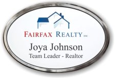 (image for) Fairfax Realty Oval Prestige Polished badge