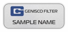 (image for) Genisco Filter Standard Silver badge
